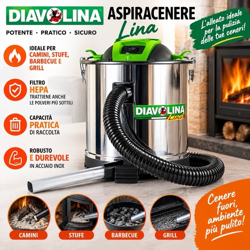 Aspiracenere 1000 w - aspiracenere, 18