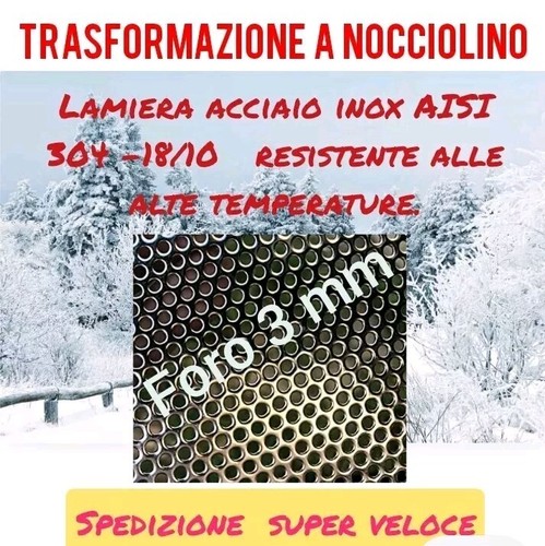 Lamiera forata acciaio inox - ,