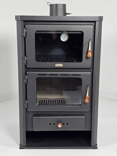 Stufa legna con forno - con,
