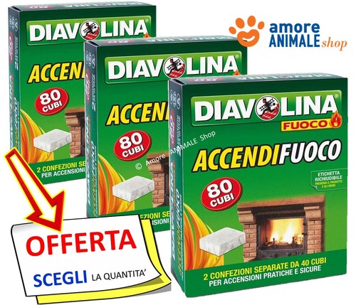Diavolina accendifuoco 40 - ,