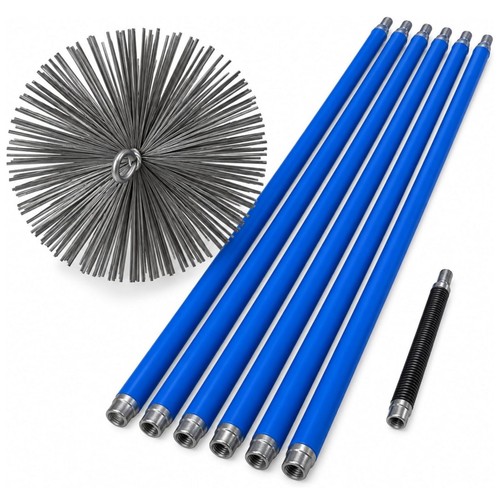 Kit spazzacamino asta fino - fino, a