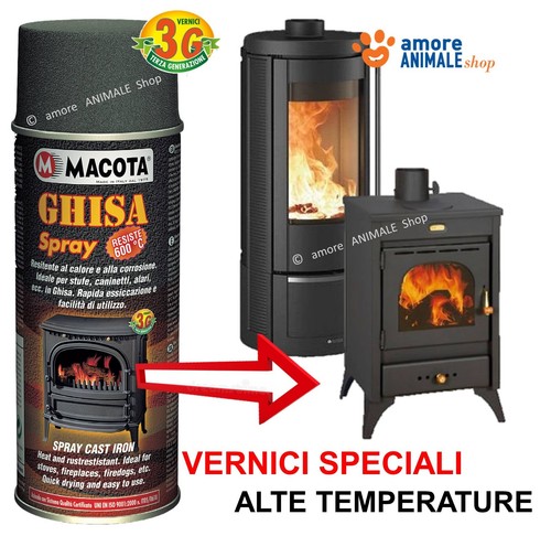 Macota ghisa vernice spray - ghisa, →