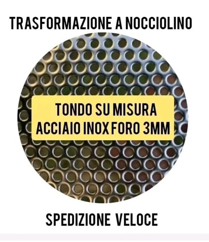 Lamiera forata acciaio inox - ,
